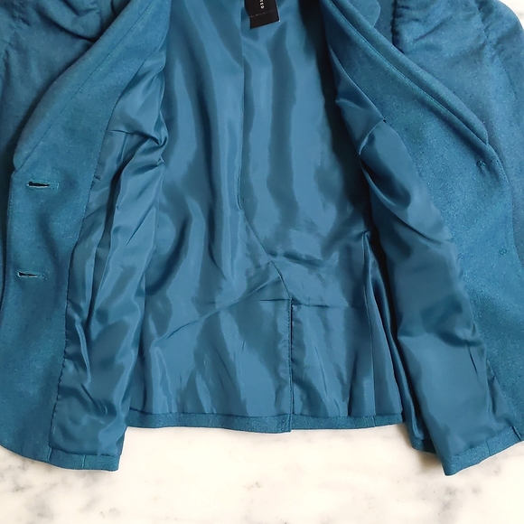 NWT. The Limited Wool/Rayon Full lining blazer w/3/4 sleeve/design & real pocket - Picture 5 of 7